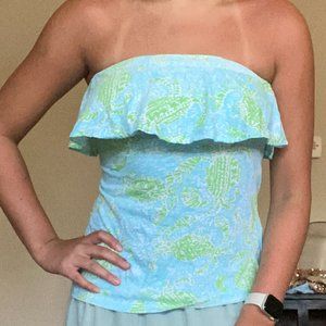 Lilly Pulitzer Get Crackin' Tube Top